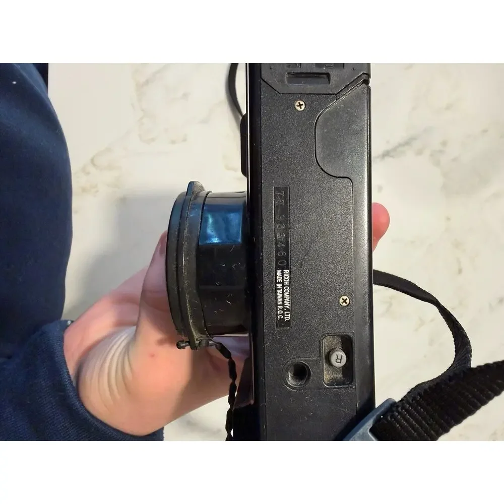 Ricoh AF-5 Vintage Film Camera w/ 38mm F2.8 Lens Point and Shoot - UNTESTED